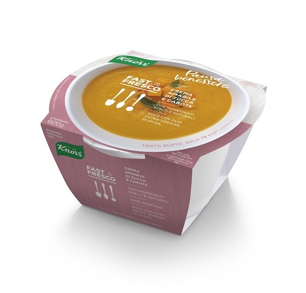 Fast&Fresco e Knorr, al via la partnership per le zuppe Pausa Benessere