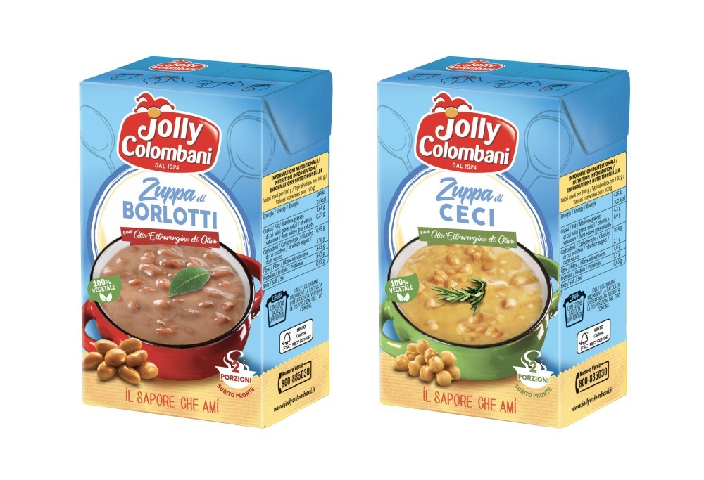 ​Jolly Colombani: sì alle Zuppe di Borlotti e di ceci