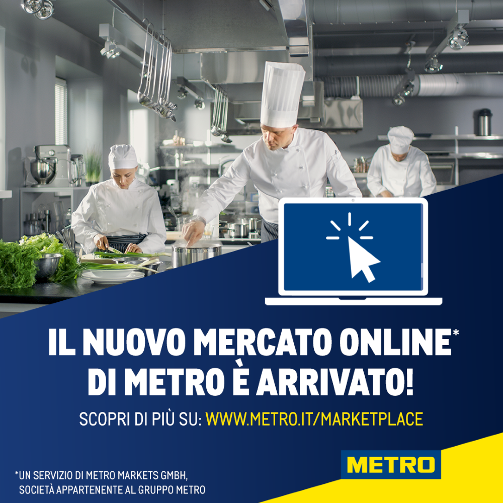​Metro Italia lancia il nuovo Mercato on line
