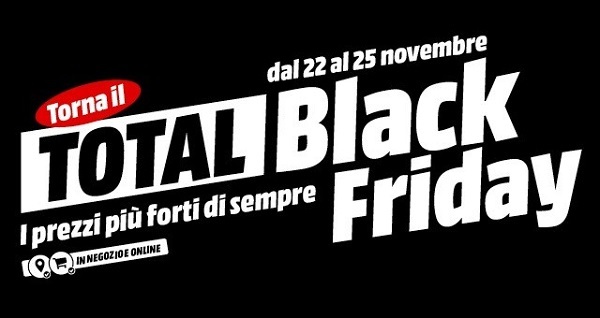 MediaWorld propone il Total Black Friday