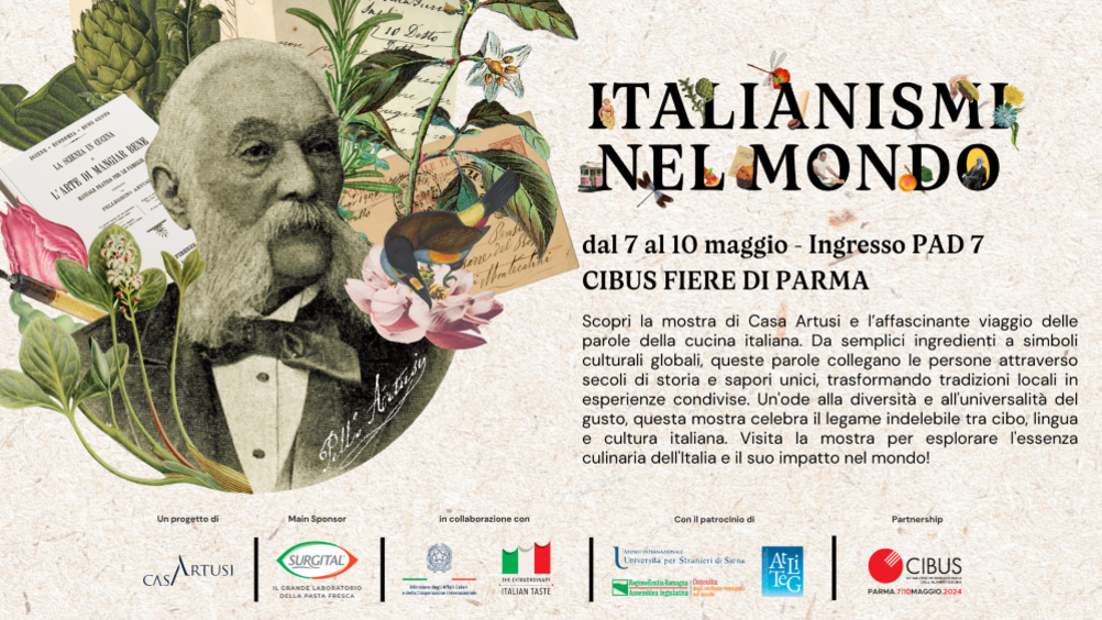 ​Casa Artusi e Surgital insieme con la mostra “Italianismi nel mondo”