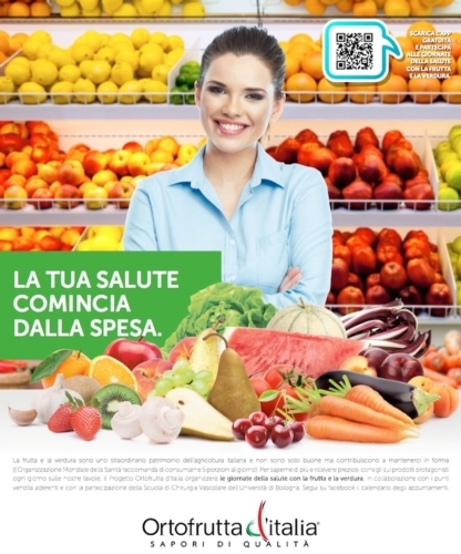 Il progetto Ortofrutta d'Italia arriva nei supermercati