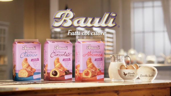 Bauli torna in tv con i Croissant