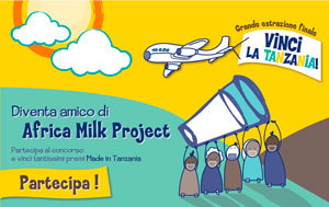 Granarolo promuove il concorso “Diventa amico di Africa Milk Project” 