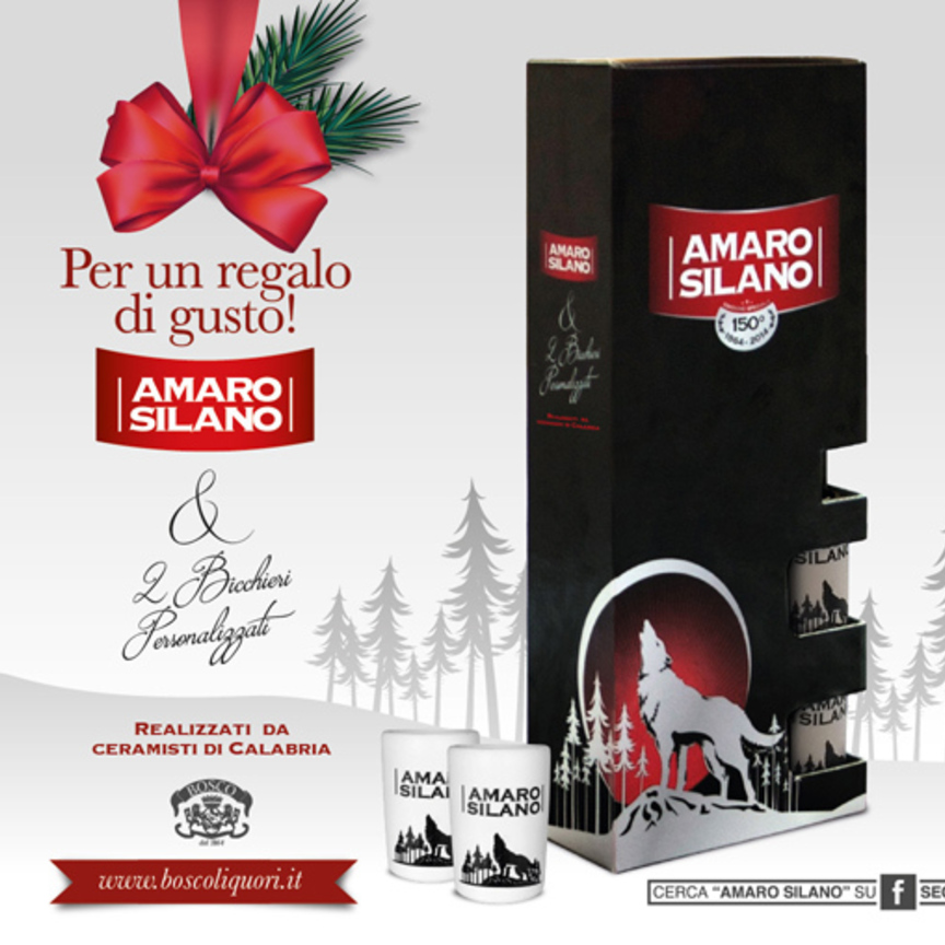 Bosco Liquori presenta l'Amaro Silano in versione natalizia