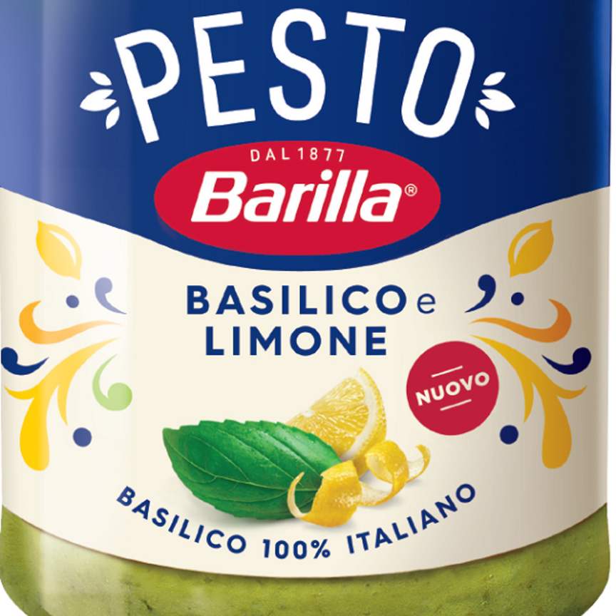 Arriva il Pesto Barilla Basilico e Limone