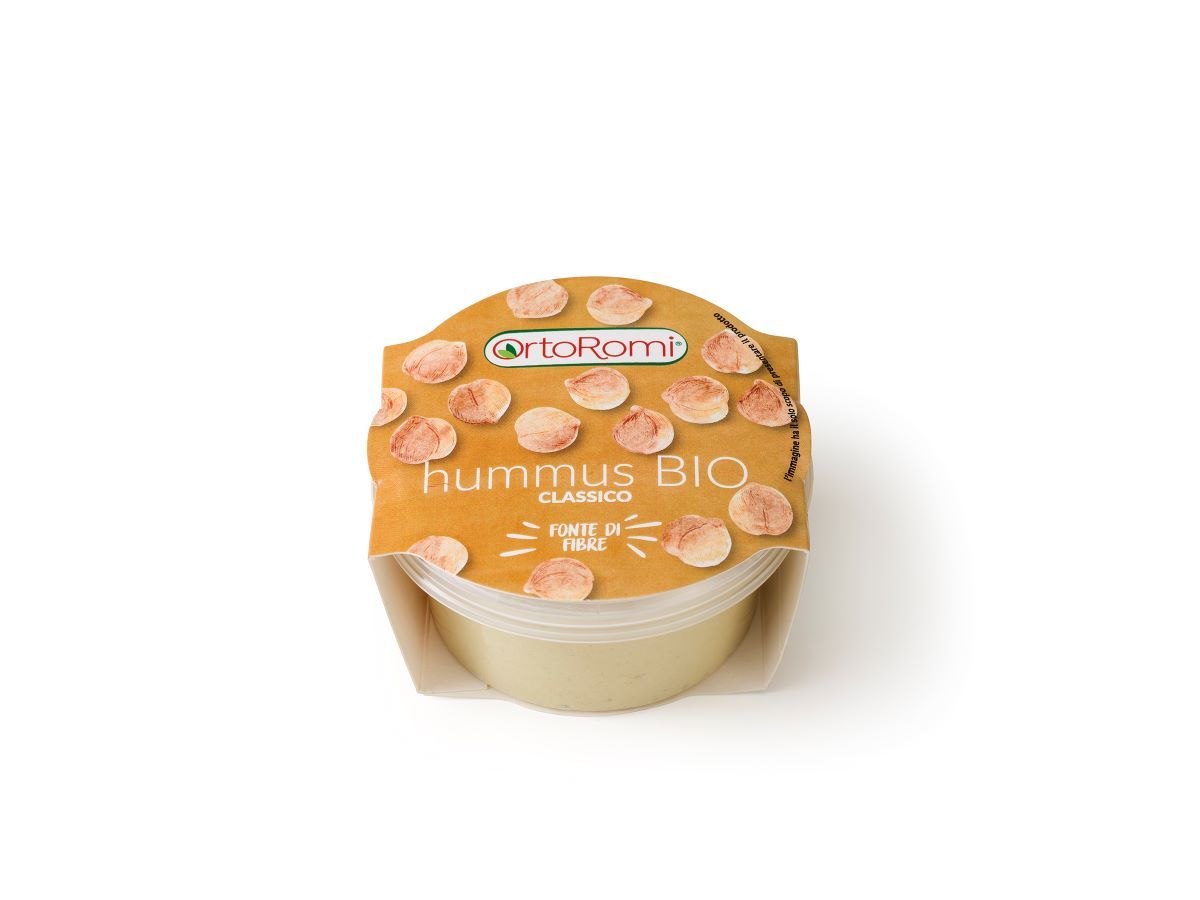 ​OrtoRomi presenta l’Hummus bio: nei gusti classico, mediterraneo e con tartufo