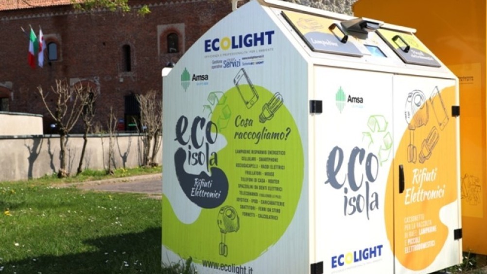 EcoIsole Raee di Ecolight: raccolte 20 tonnellate di smartphone e piccoli elettrodomestici