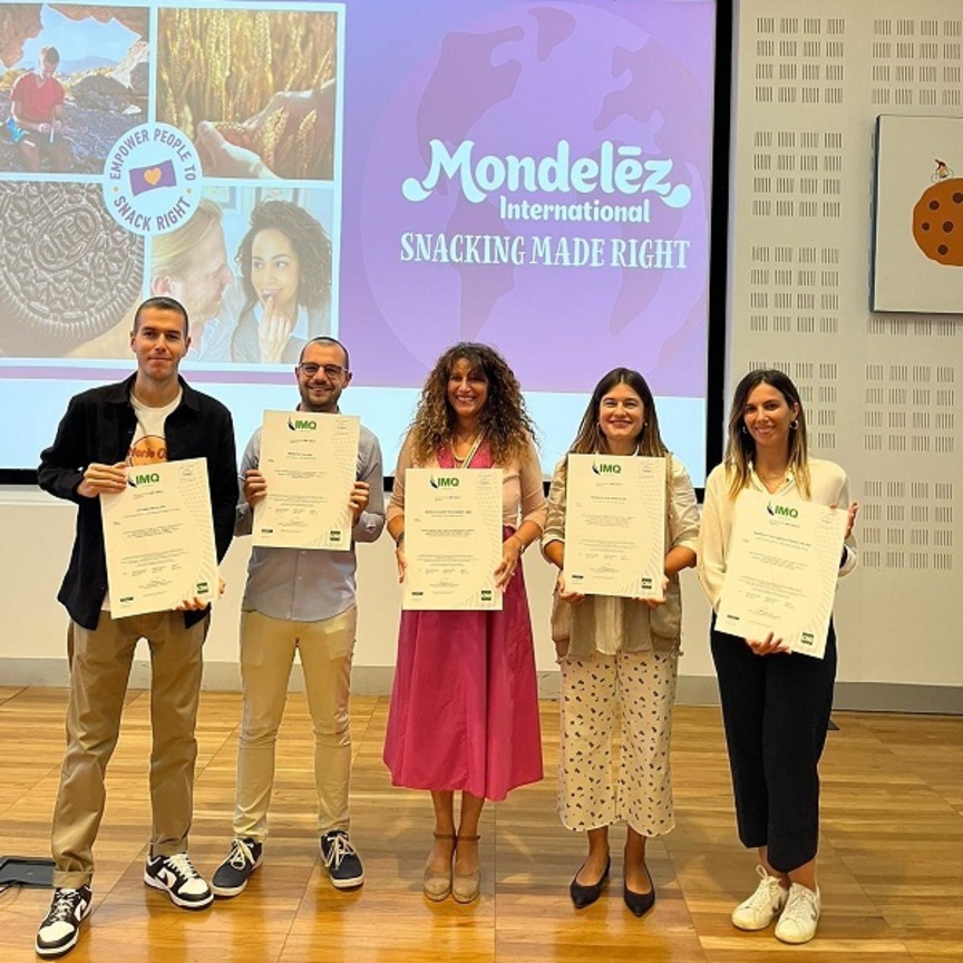 Gruppo Mondelēz International ottiene la certificazione per la parità di genere