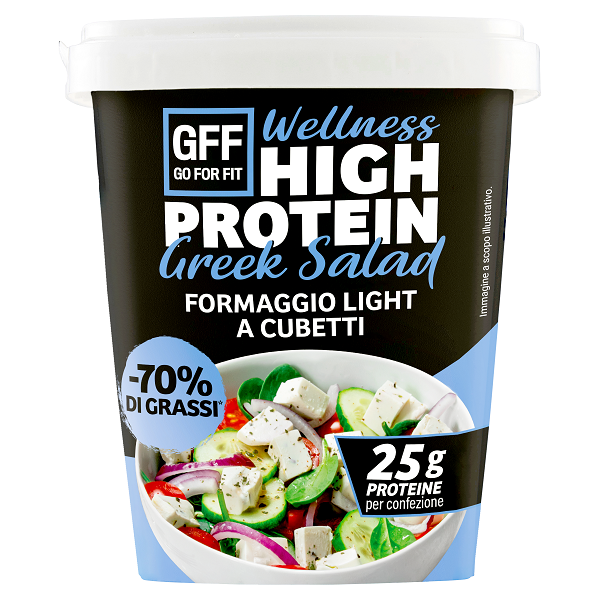Arriva il Formaggio greco High Protein a cubetti Go For Fit