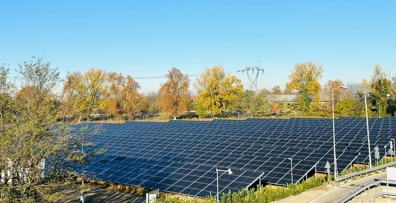 Al Carosello di Carugate apre un parco fotovoltaico da 3.210 pannelli solari