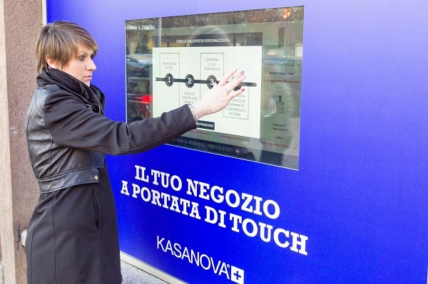 Kasanova+, a Varese il primo negozio a portata di touch