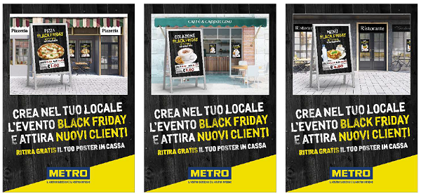 Metro Italia lancia l’Horeca Black Friday
