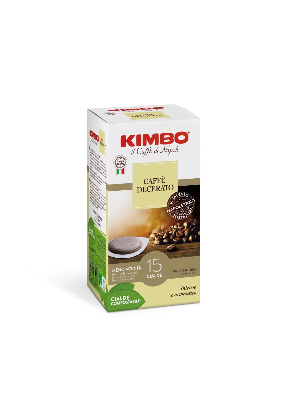 Kimbo protagonista al Cosmofarma 2022 con Kimbo caffè decerato