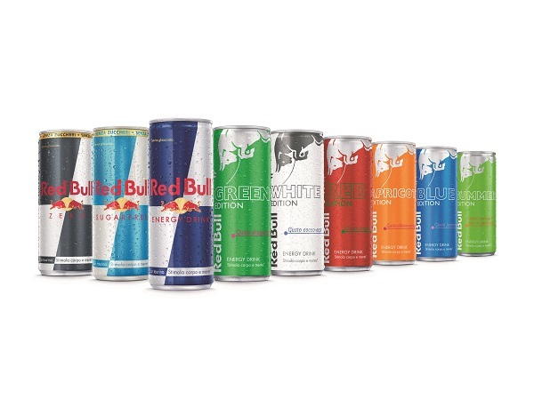 Red Bull continua la sua crescita nel segmento degli energy drink