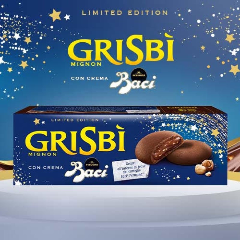 ​Grisbì con crema Baci Perugina nuova Limited edition 