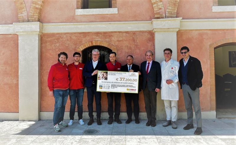 Conad dona 37mila euro alla Pediatria di Treviso