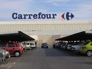 Carrefour: calano i ricavi nel quarto trimestre