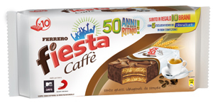 Fiesta Ferrero lancia la promozione "50 anni di gusto e ritmo"