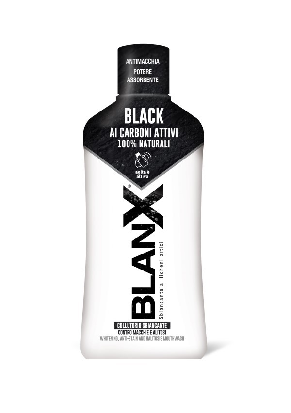 BlanX Black, il nuovo collutorio sbiancante  