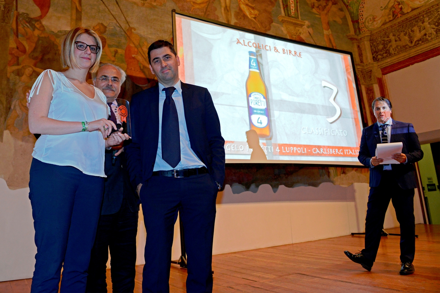 Birrificio Angelo Poretti premiato ai Brands Award 2014