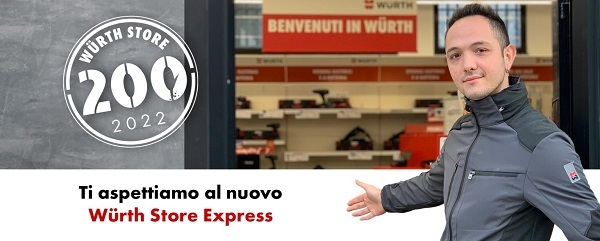 Würth Italia apre il primo store express a Milano
