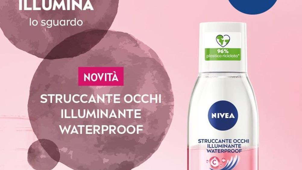 ​Novità Nivea: il nuovo struccante occhi illuminante Waterproof
