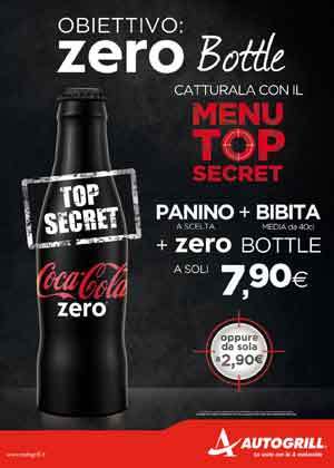 Coca-Cola Zero: nuova bottiglia in alluminio in edizione limitata
