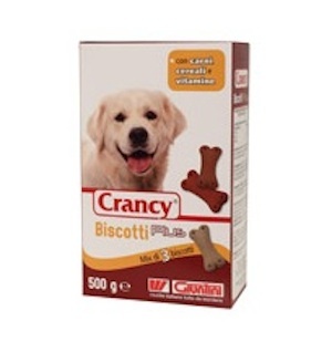 Giuntini presenta Crancy Biscotti Plus per cani
