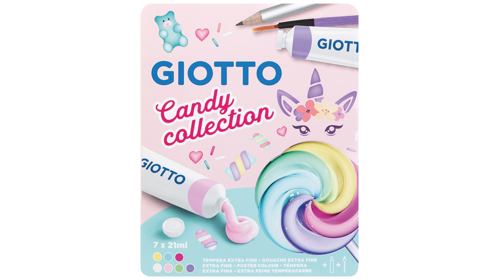 Candy Collection, da Giotto a TrattoPen: una collezione fatata, fresca, creativa, trendy 