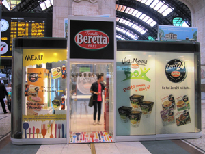 Beretta inaugura due temporary store a Milano e Torino