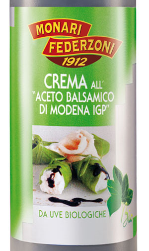 Monari Federzoni presenta la nuova crema all’aceto balsamico bio