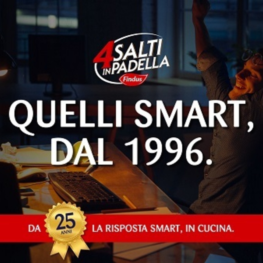 Quattro Salti in Padella celebra i suoi 25 anni con una consumer promo