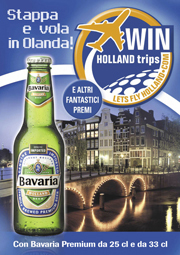 Vola in Olanda con Bavaria Holland Beer