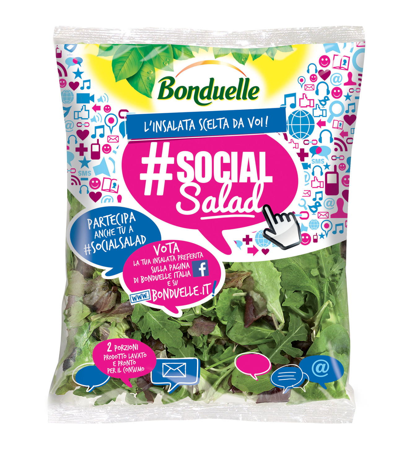  Bonduelle propone la prima #SocialSalad 