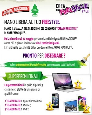 Arbre Magique: torna il concorso “Crea in Freestyle”